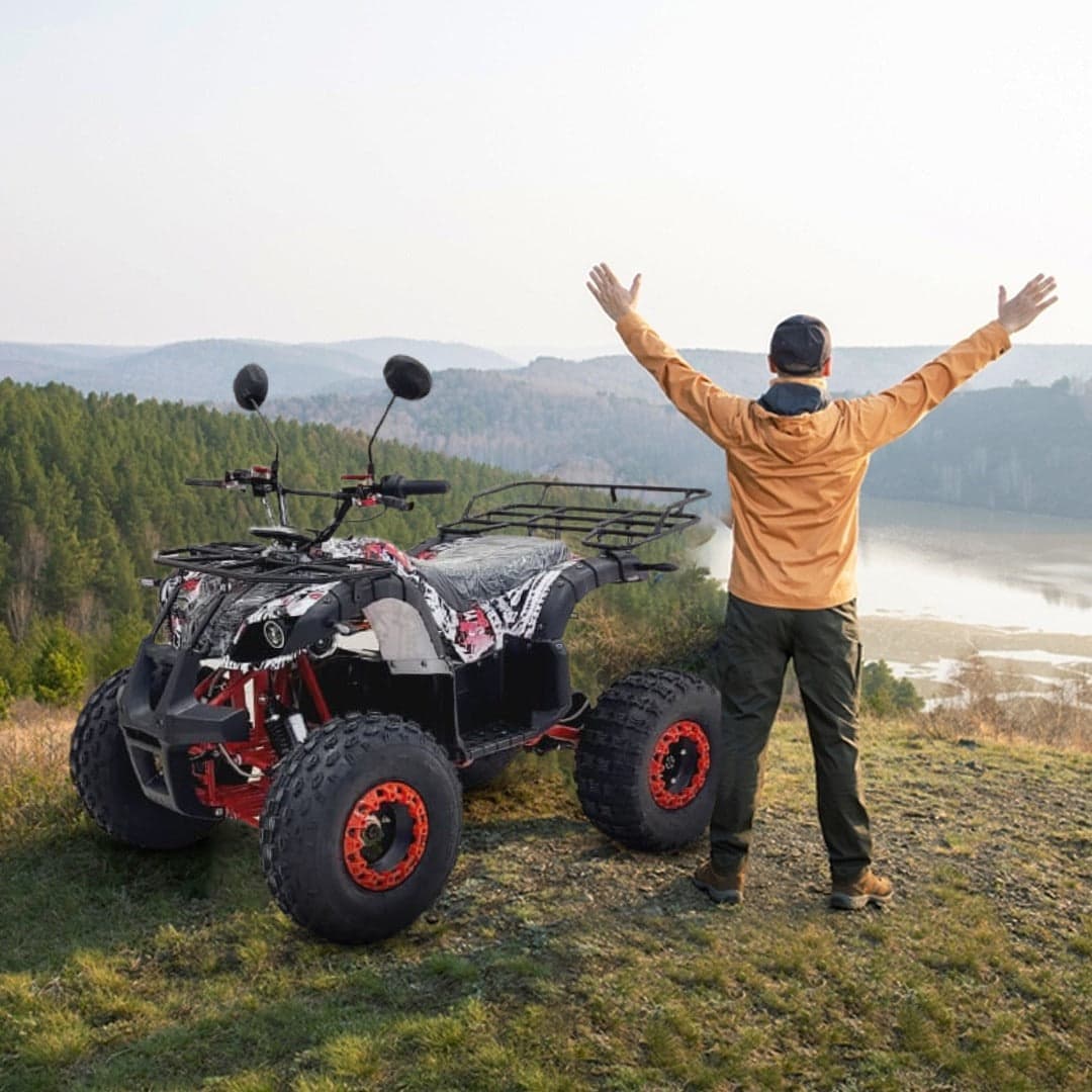 Electric Quad Atv Thunderbolt 60V Electric Bike for Teens & Adult 1500W