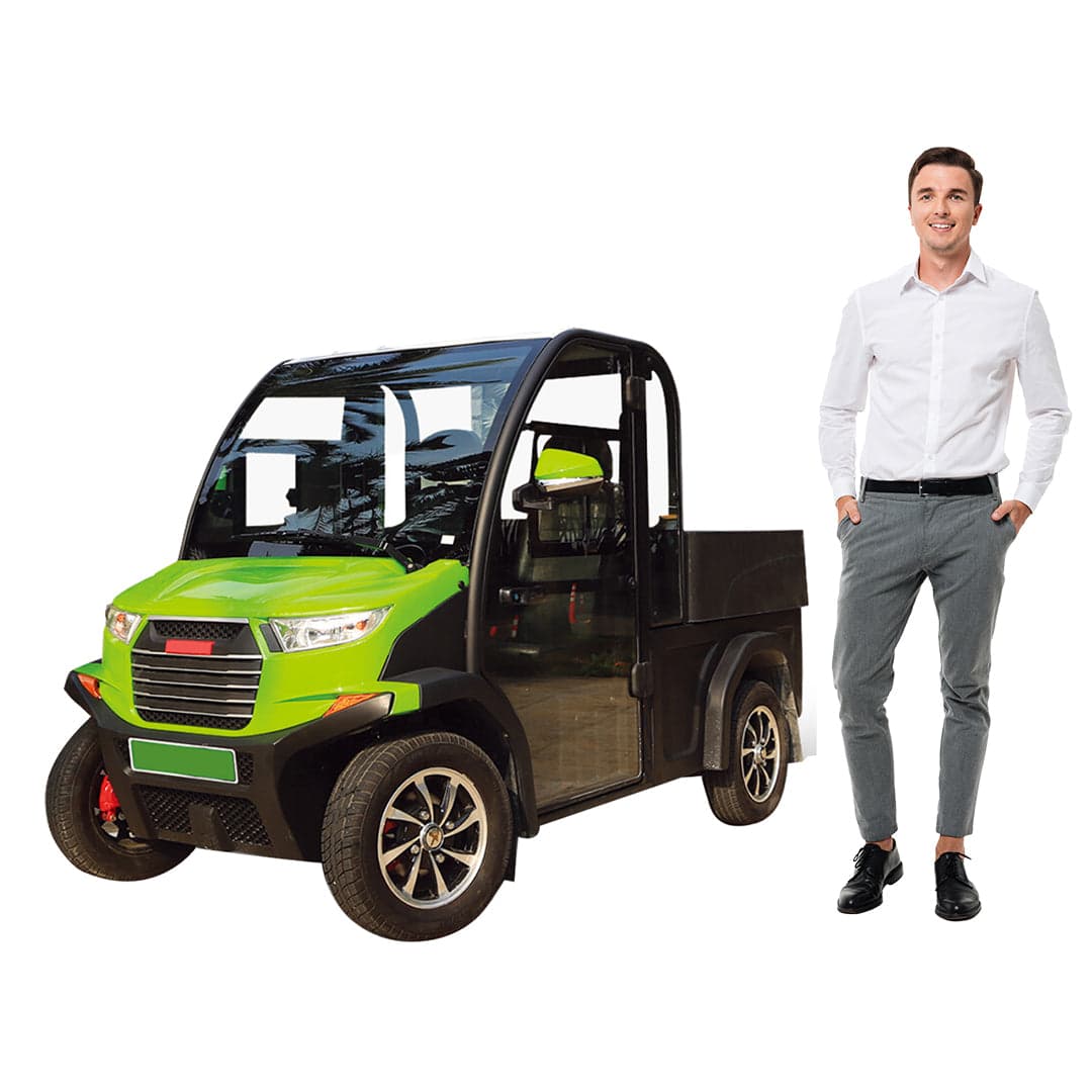Luxury Electric AC Golf Cart Golf Buggy 2 Seater With Cargo Box for Sightseeing thumbnail 2
