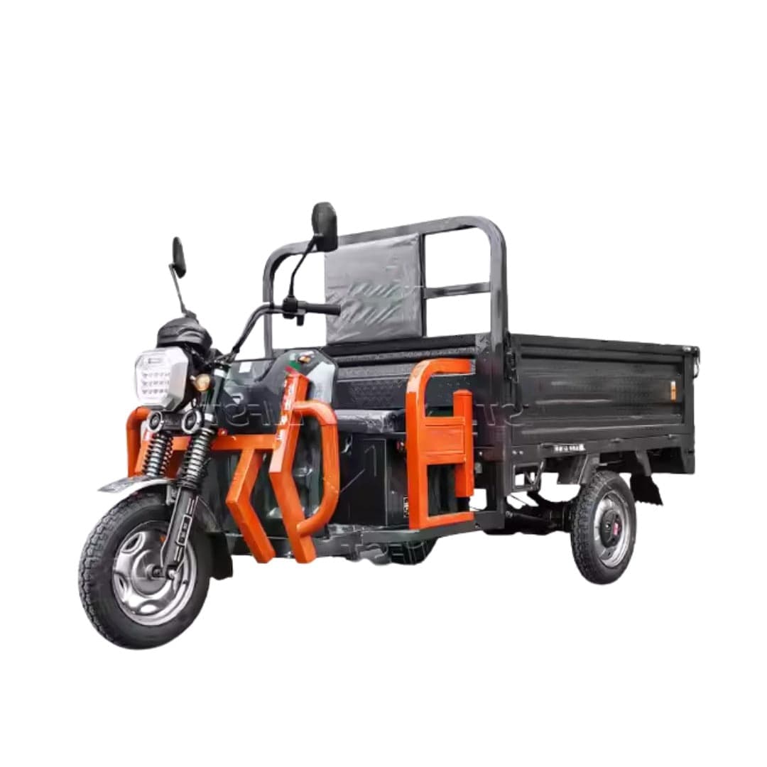 Tuk Tuk Electric Cargo Tricycle Scooter 1.6 MTR Hydraulic with Normal Tyres