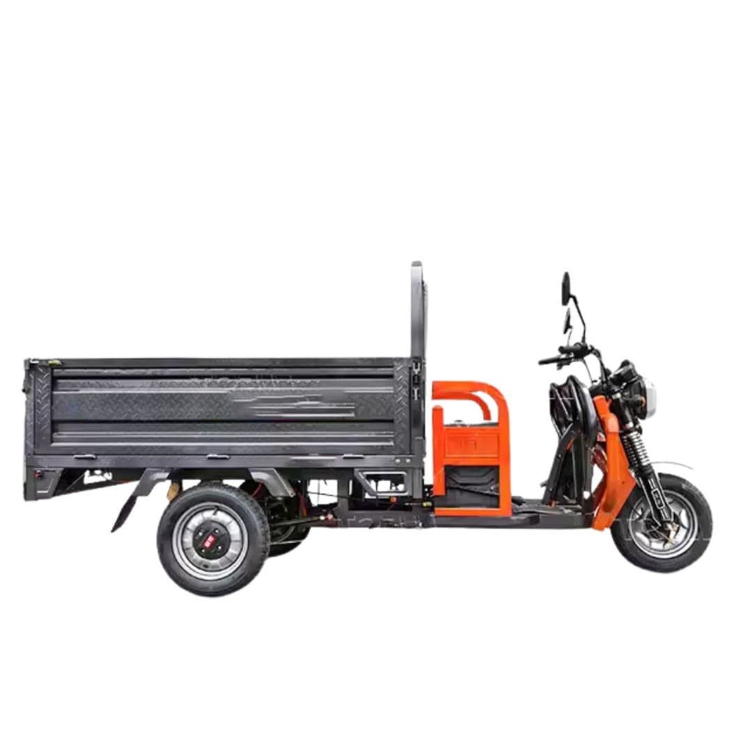 Tuk Tuk Electric Cargo Tricycle Scooter 1.6 MTR Hydraulic with Normal Tyres thumbnail 3