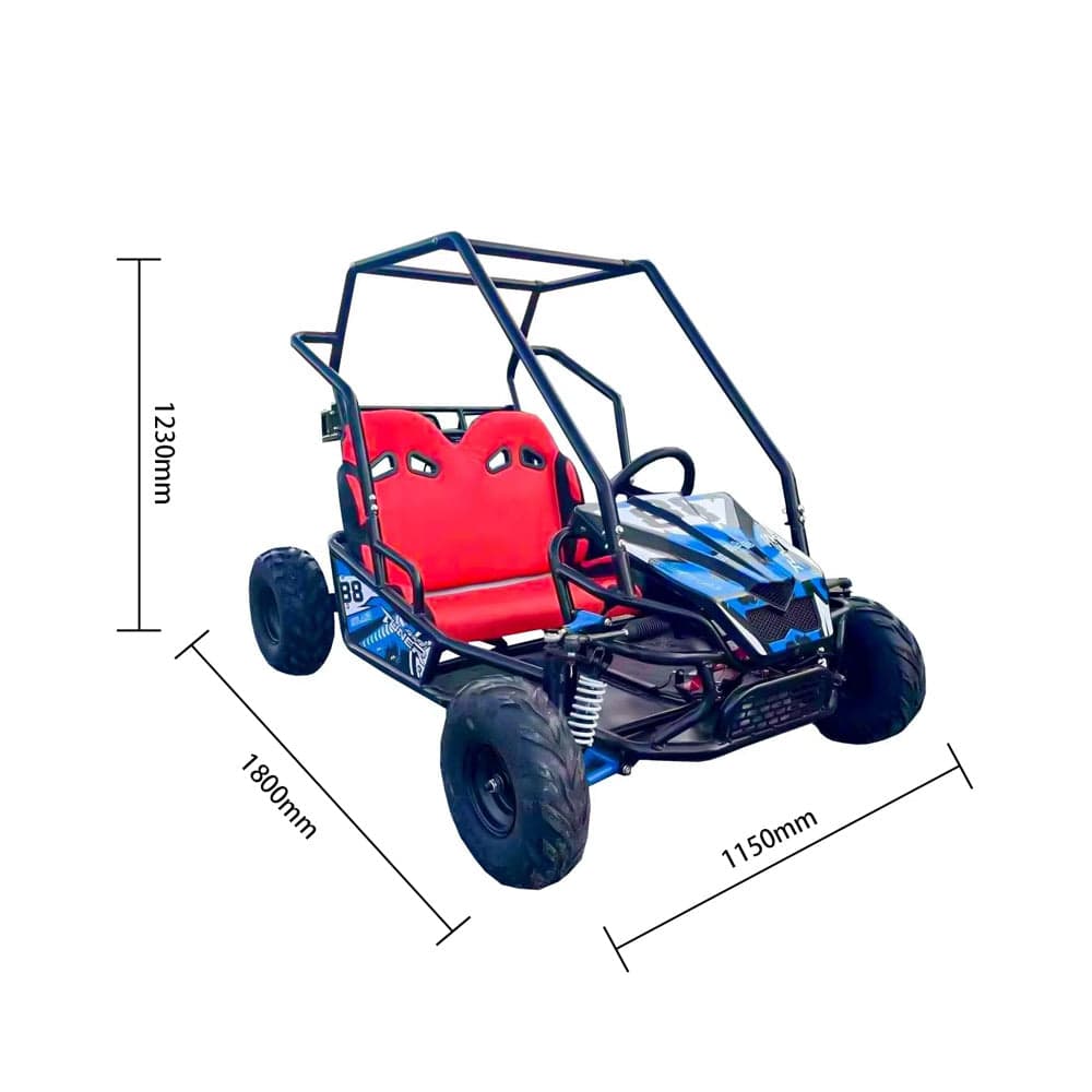 Dune Dasher 48 V UTV Off Road Buggy With 2 Seats for Off Road Terrain Adventures thumbnail 3
