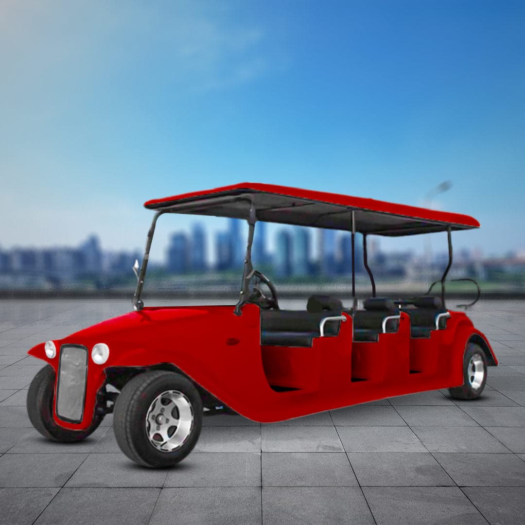 Vintage Classic 8 Seater Royal Vintage Electric Golf Cart Golf Buggy