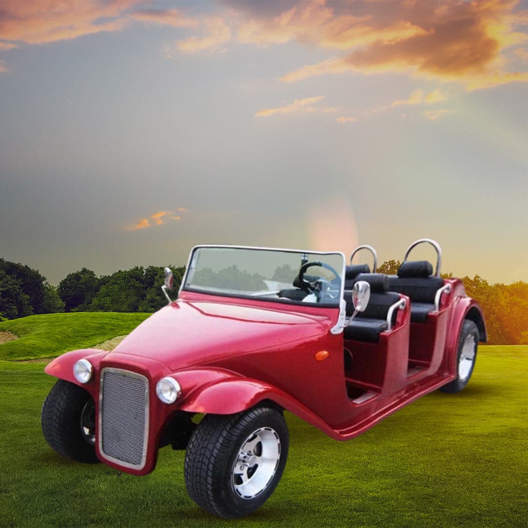 Vintage Classic 6 Seater Royal Vintage Electric Golf Cart Golf Buggy