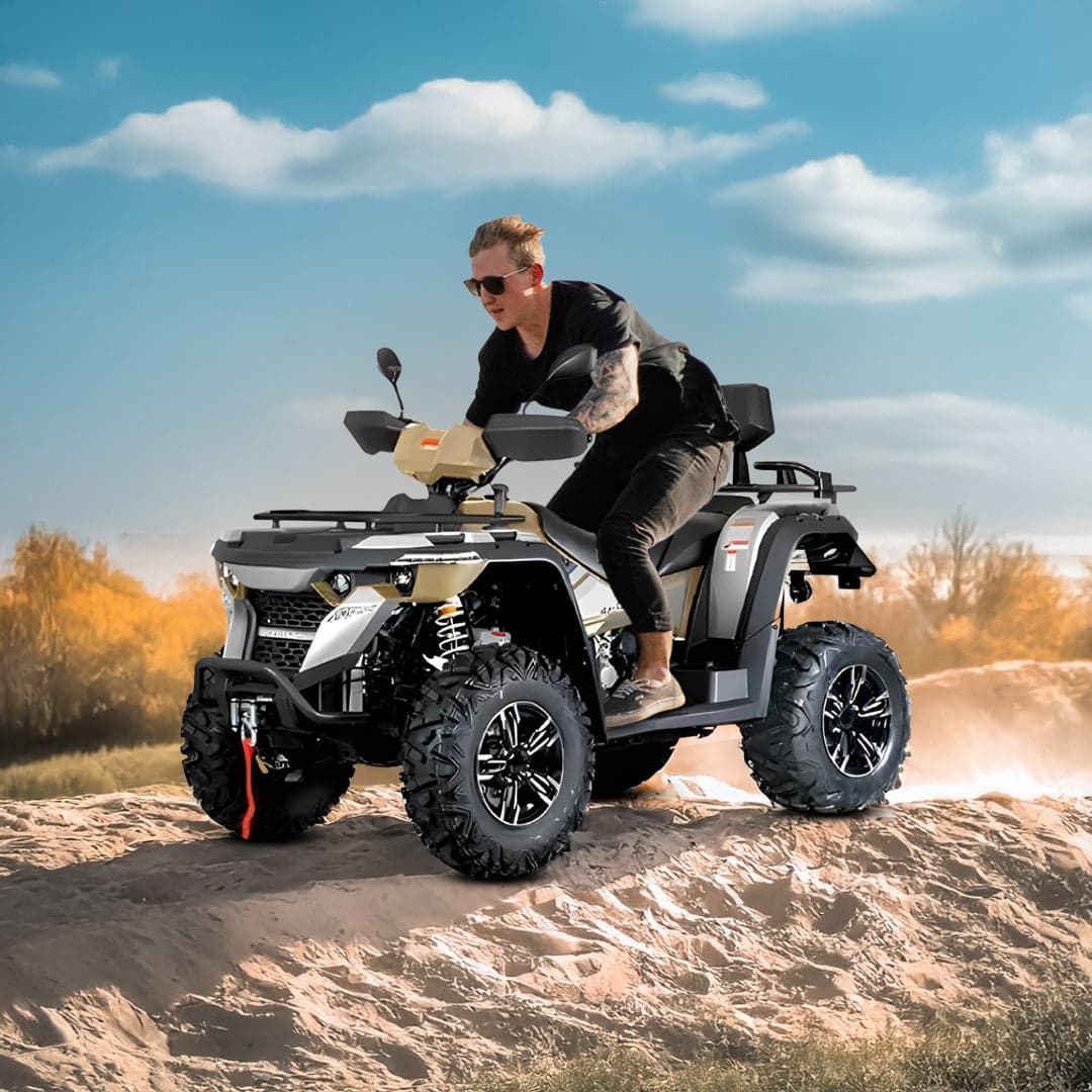 GAZ ATV Quad Bike Fully Automatic Off Road Linhai M 550 L With Warranty