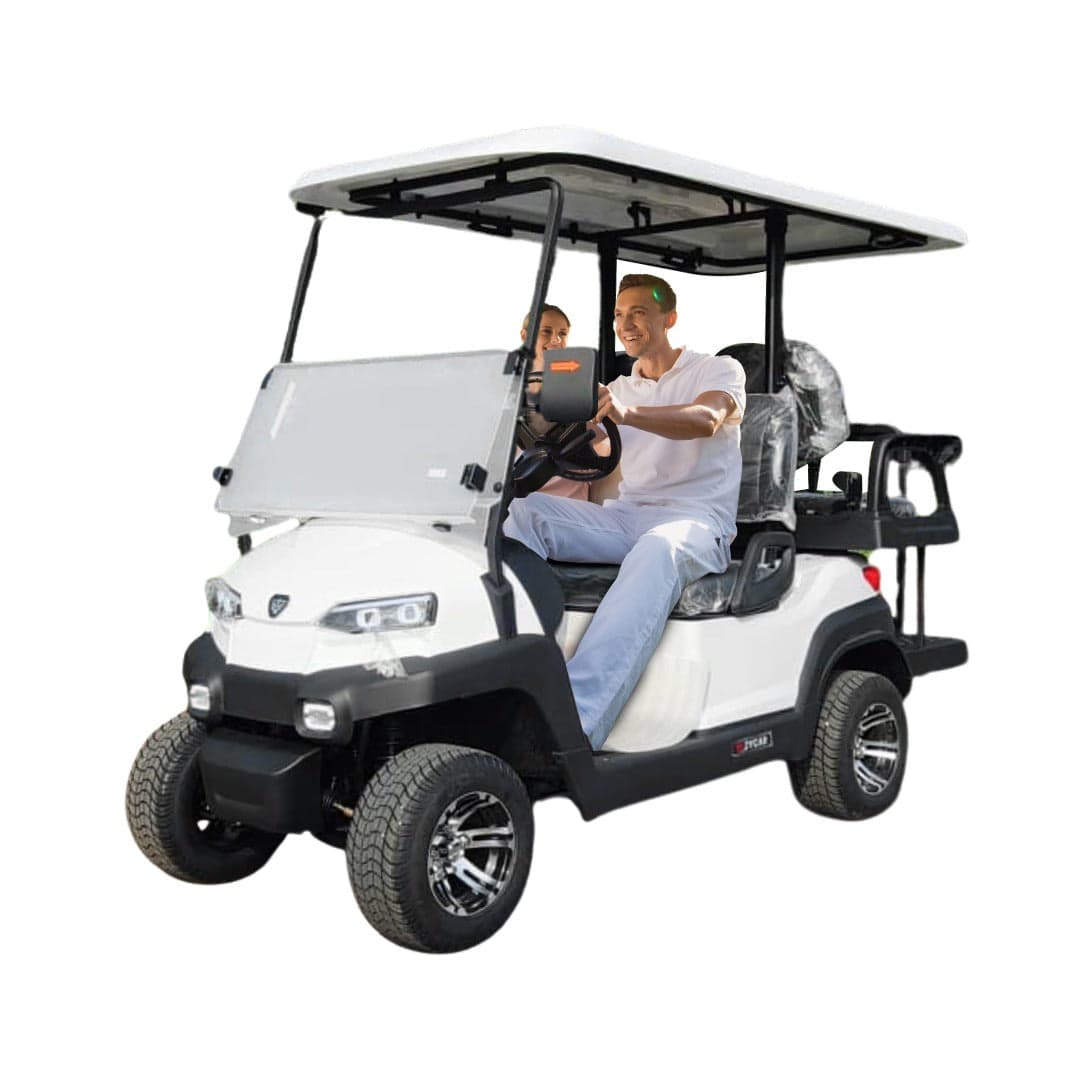 Gaz 2+2 Electric Golf Cart Buggy With 1 Year Warranty From thumbnail 3