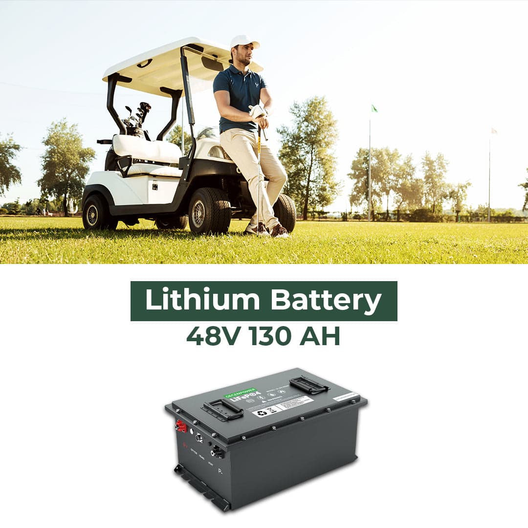 High-Performance SC Lithium Battery for Golf Carts 48V 130Ah with 3-Year Warranty, Charger Included thumbnail 3