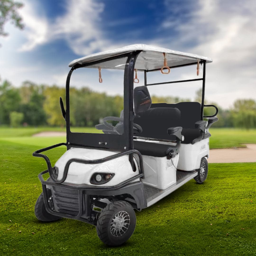 CruiseMaster Electric Golf Cart Buggy 600X 4+2 Seater thumbnail 2