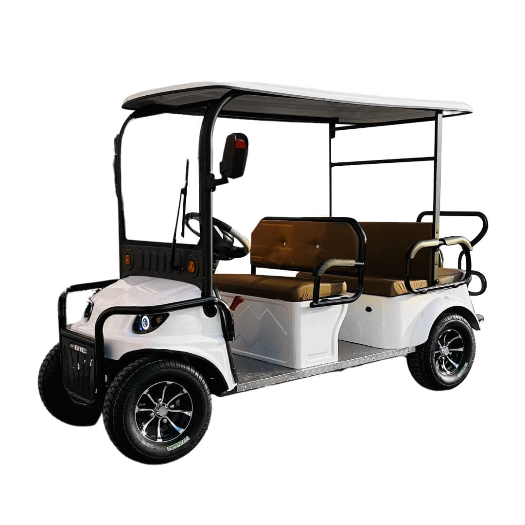 CruiseMaster Electric Golf Cart Buggy 600X 4+2 Seater thumbnail 3