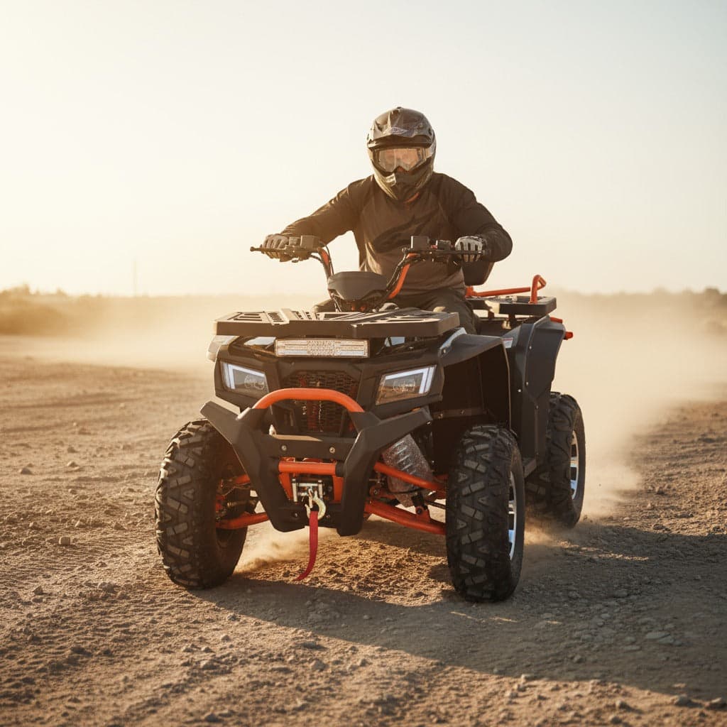 Hammer 200 CC Extremely Powerful 70 Kmph High Quality Off Road ATV Quad Bike Fully Automatic — image 1