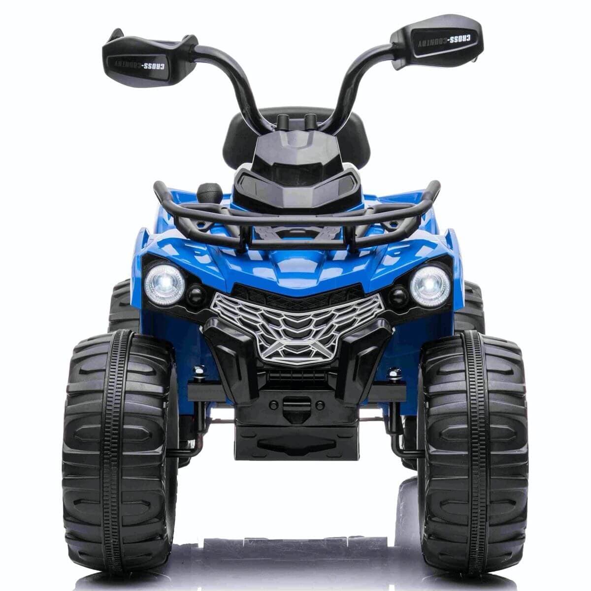 Kids Electric Ride-on Quad Bike With Leather Seats thumbnail 3