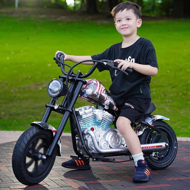 Kids Electric Bike Harley Chopper Cruiser 24 v Electric Scooter Bike — image 1