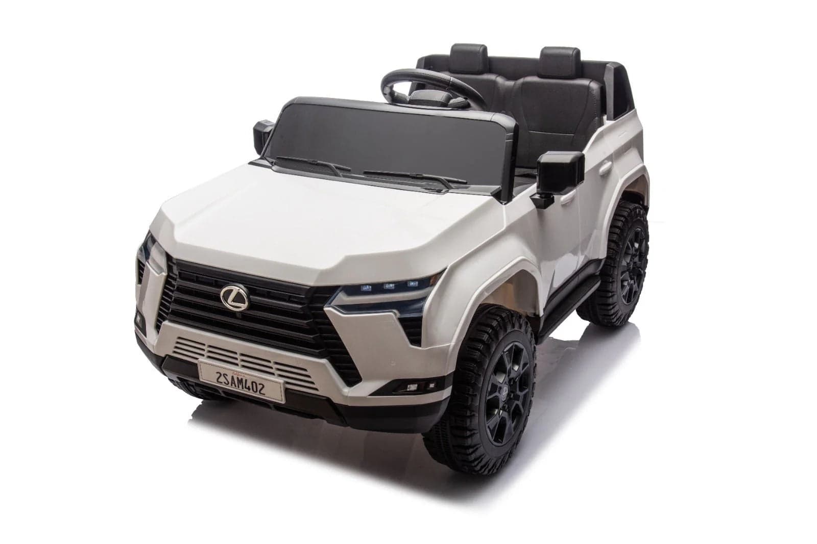 Rideon Licensed 12v Lexus GX Series Kids Electric Car, Dual Motor With Remote Control thumbnail 2
