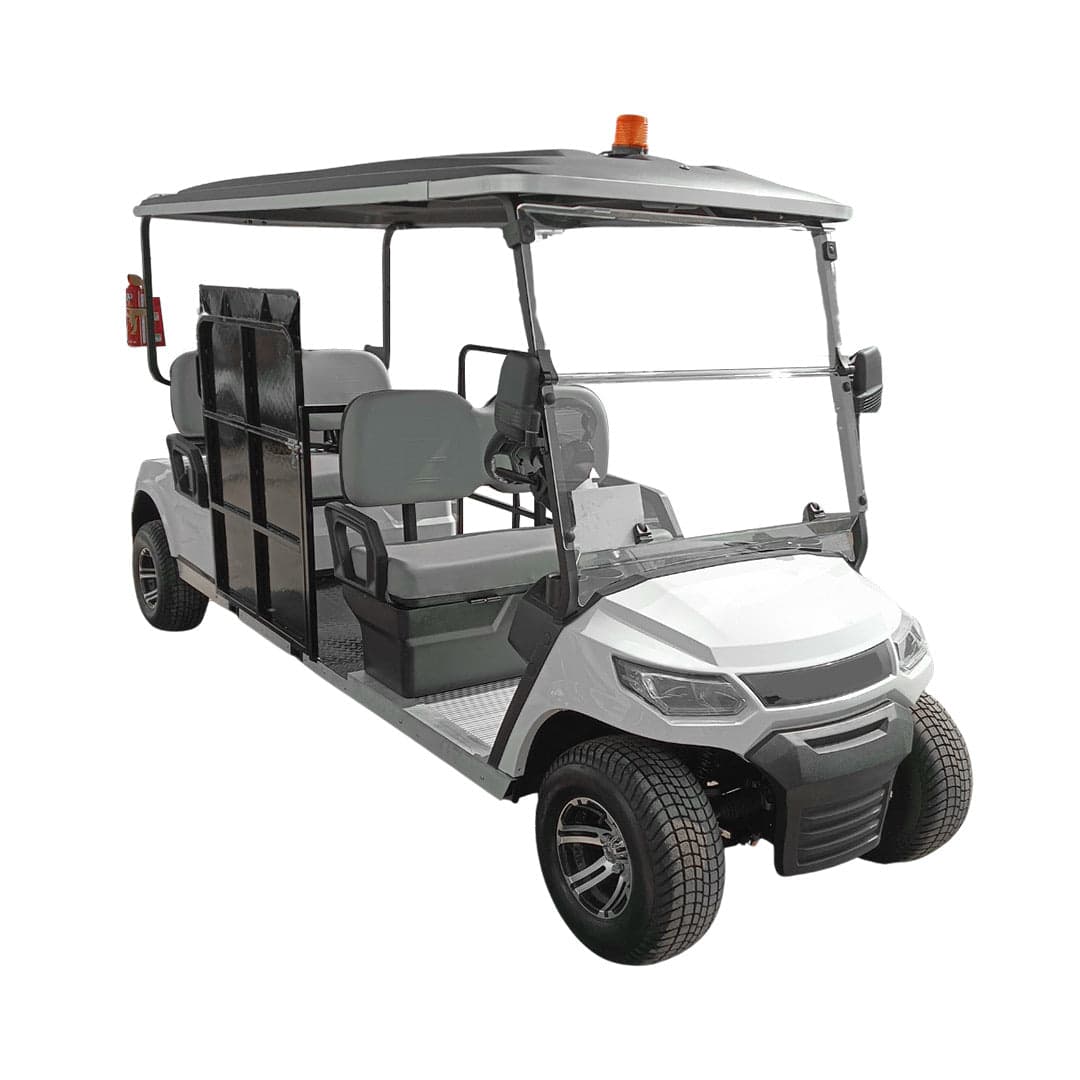 Lvt Wheelchair Golf Cart 4 Seater for Special Needs With Ramp & Beacon Light