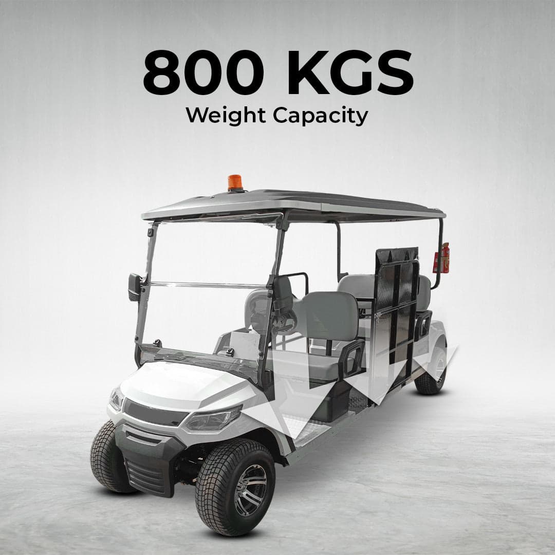 Lvt Wheelchair Golf Cart 4 Seater for Special Needs With Ramp & Beacon Light thumbnail 2
