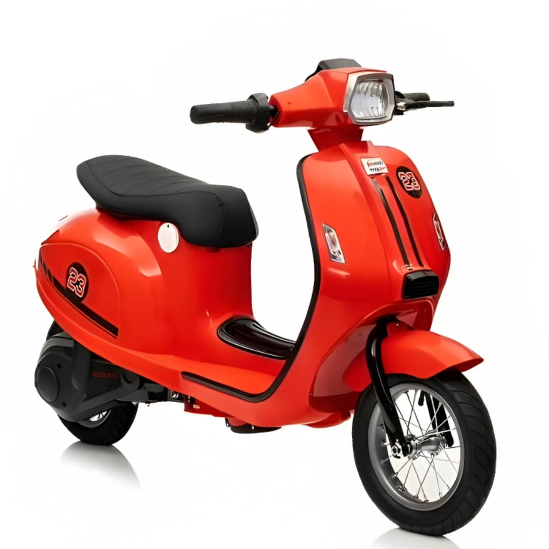 Rideon on 24V Vespa Bike XXL Electric Scooty for Kids 350 Watt For 5-10 year olds — image 1