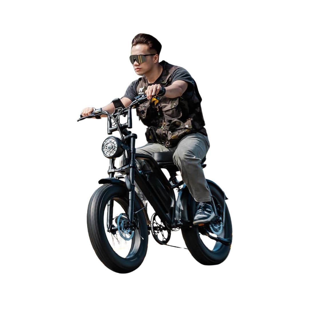 EBike 48v TerraVibe for Adults With Removable Battery, Pedal Assist Electric Mountain bike, Urban Commuter Electric Bicycle — image 1