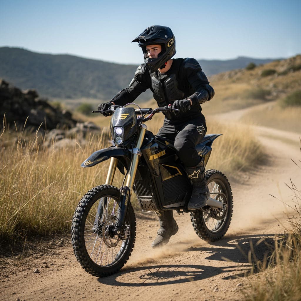 Kmax Electric Dirt Bike x Series 72V X 40Mah Battery Motor 3000 Watts for adults and teens — image 1