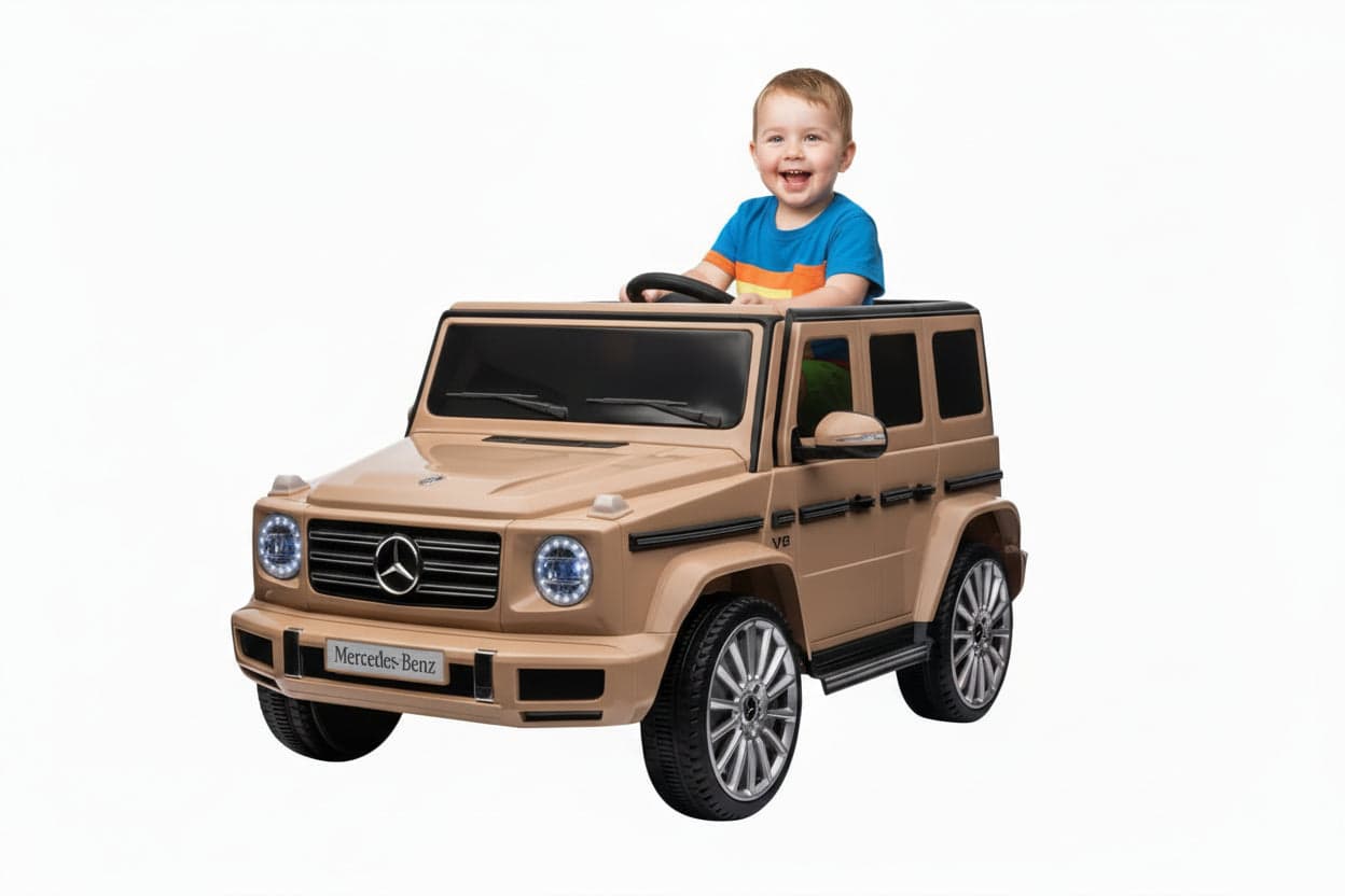 Kids 12V Electric Ride-on Mercedes Benz G-Class with EVA Wheels and Remote Control thumbnail 3