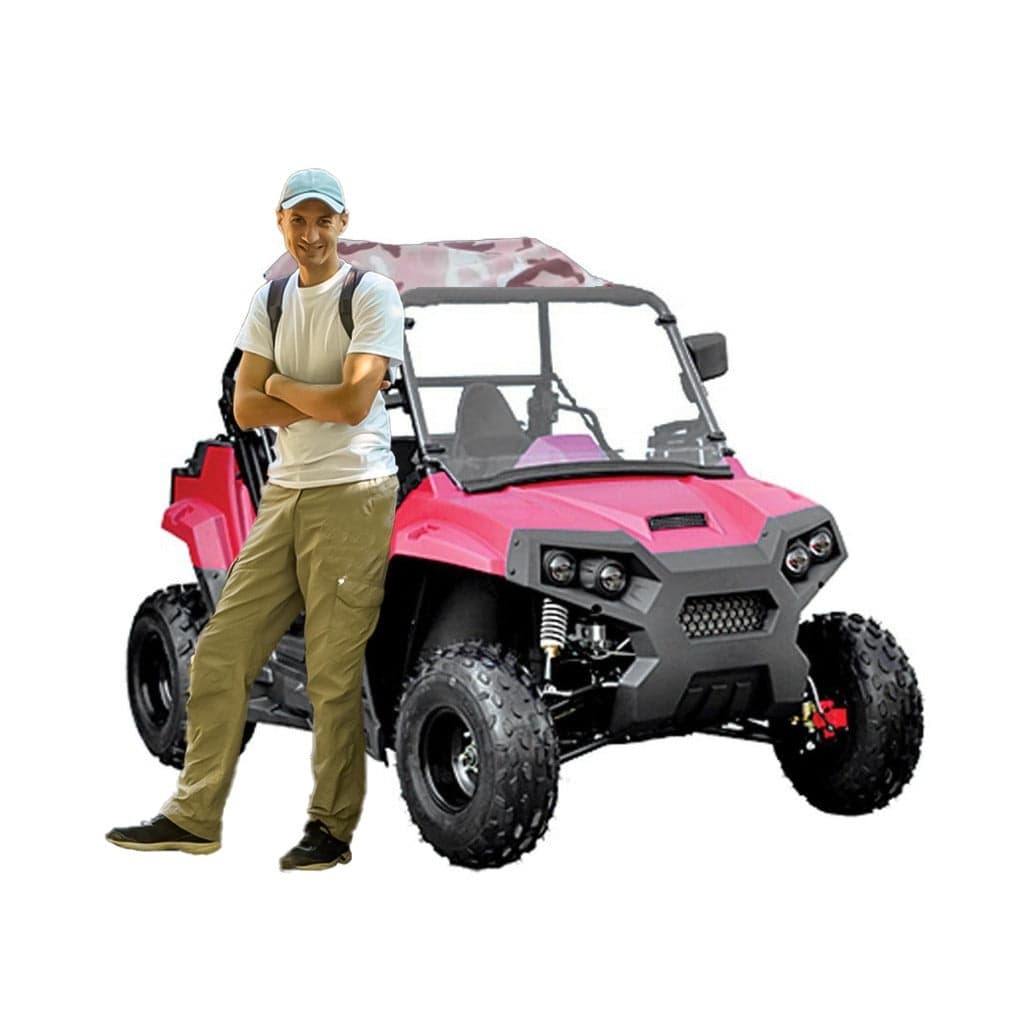 UTV 200 CC Off Road Fuel Buggy 2 Seater 45 KM/h Speed with C.D.I Suspension — image 1