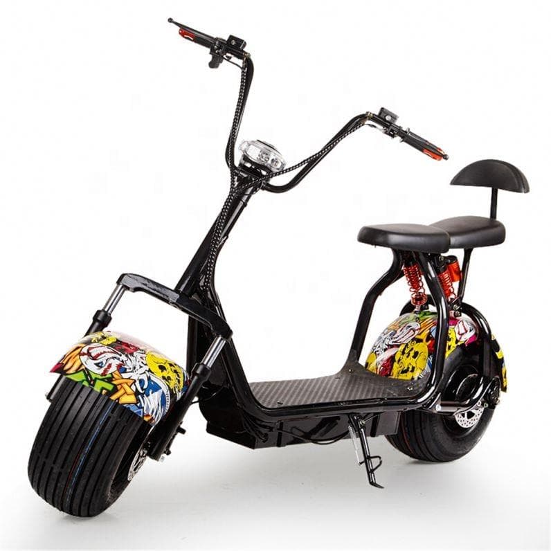 RAF Coco City Harley Electric Scooter For an Adult 60 v Battery With Fat Tyres thumbnail 3