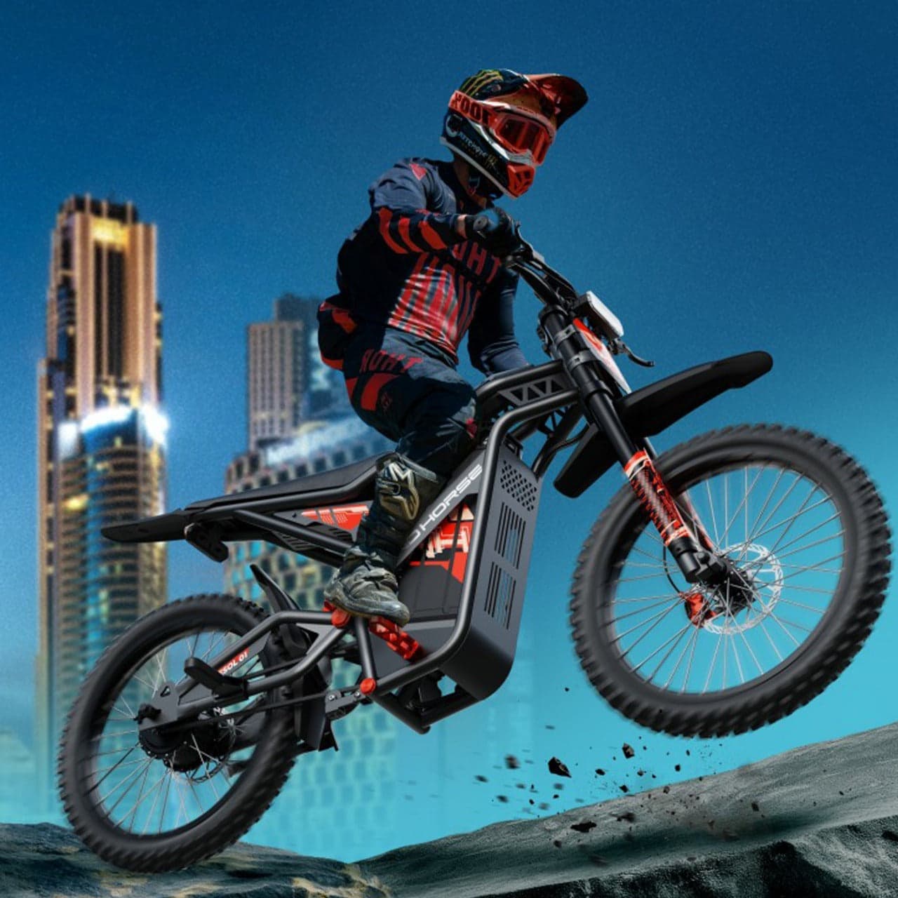Sting 60 V Electric off Road Dirt Bike High Mileage 70 KM