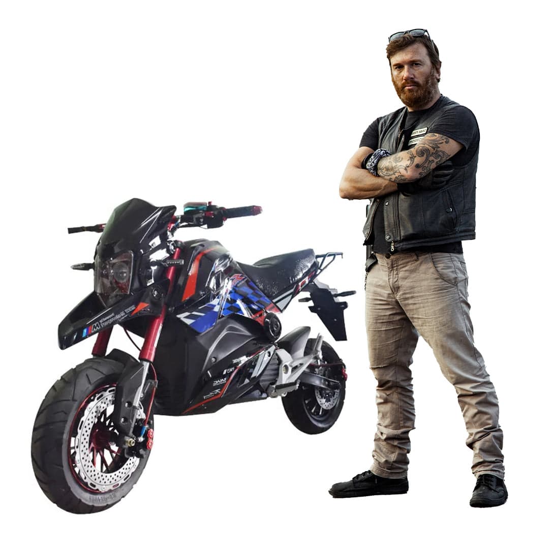 Rocket Electric Motorbike for Adults 60 V Battery 3000 Watt Motor Power and 75 Km/h Speed — image 1