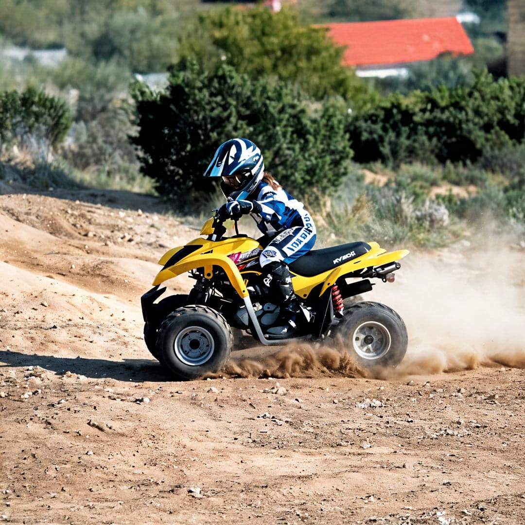 Taiwan UNILLI 100CC Off Road ATV Quad Bike 2 Stroke HIGH Quality for 6-11 yrs — image 1
