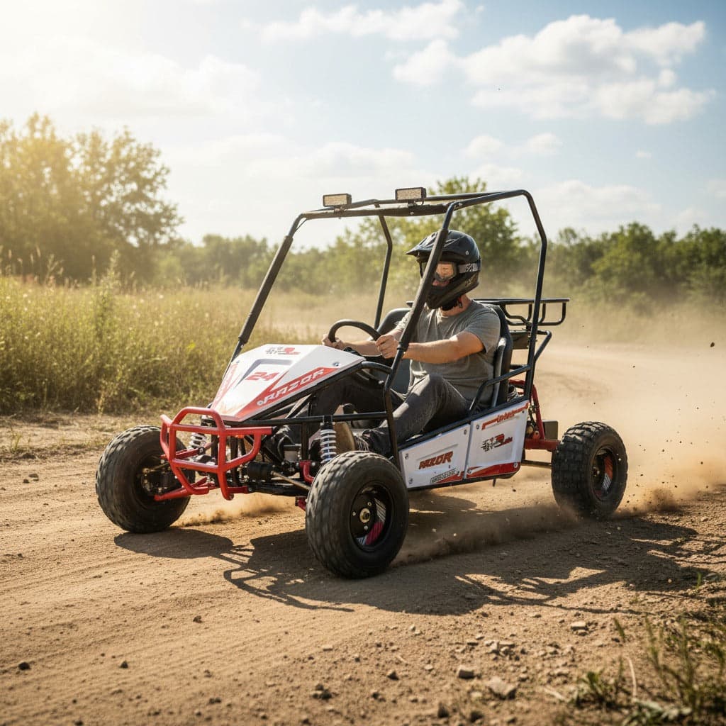 UTV 125 CC Off Road Triton Buggy for Teens & Big Kids With 2 Seats