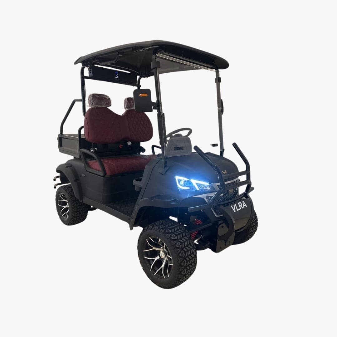 VL Lifted Premium Golf Cart 2 Seaters With Utility Box and Off Road Tyres 60 V thumbnail 2
