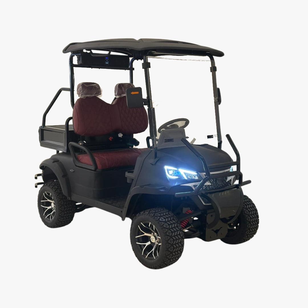 VL Lifted Premium Golf Cart 2 Seaters With Utility Box and Off Road Tyres 60 V thumbnail 3