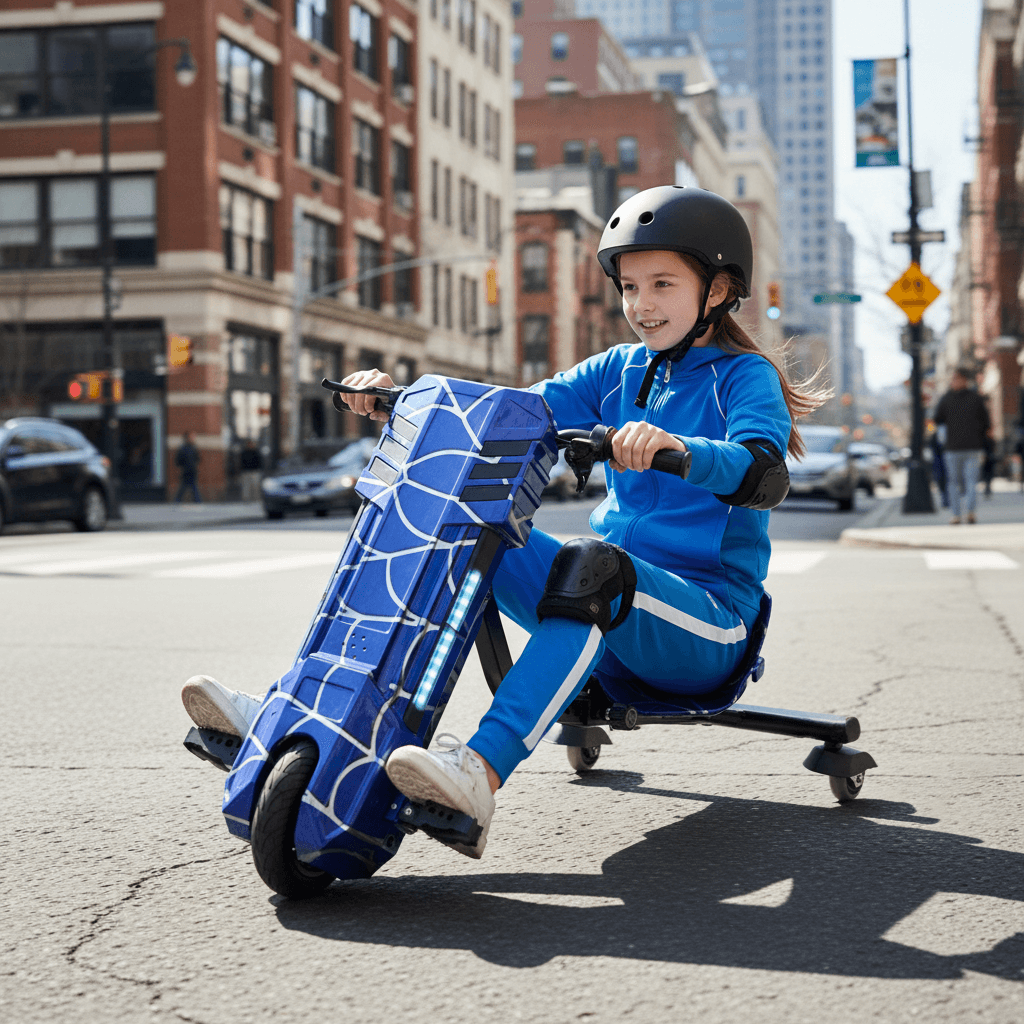 Drifting 36V Electric Scooter 3 Wheeled High Speed 360 Degree Spin Electric Bike