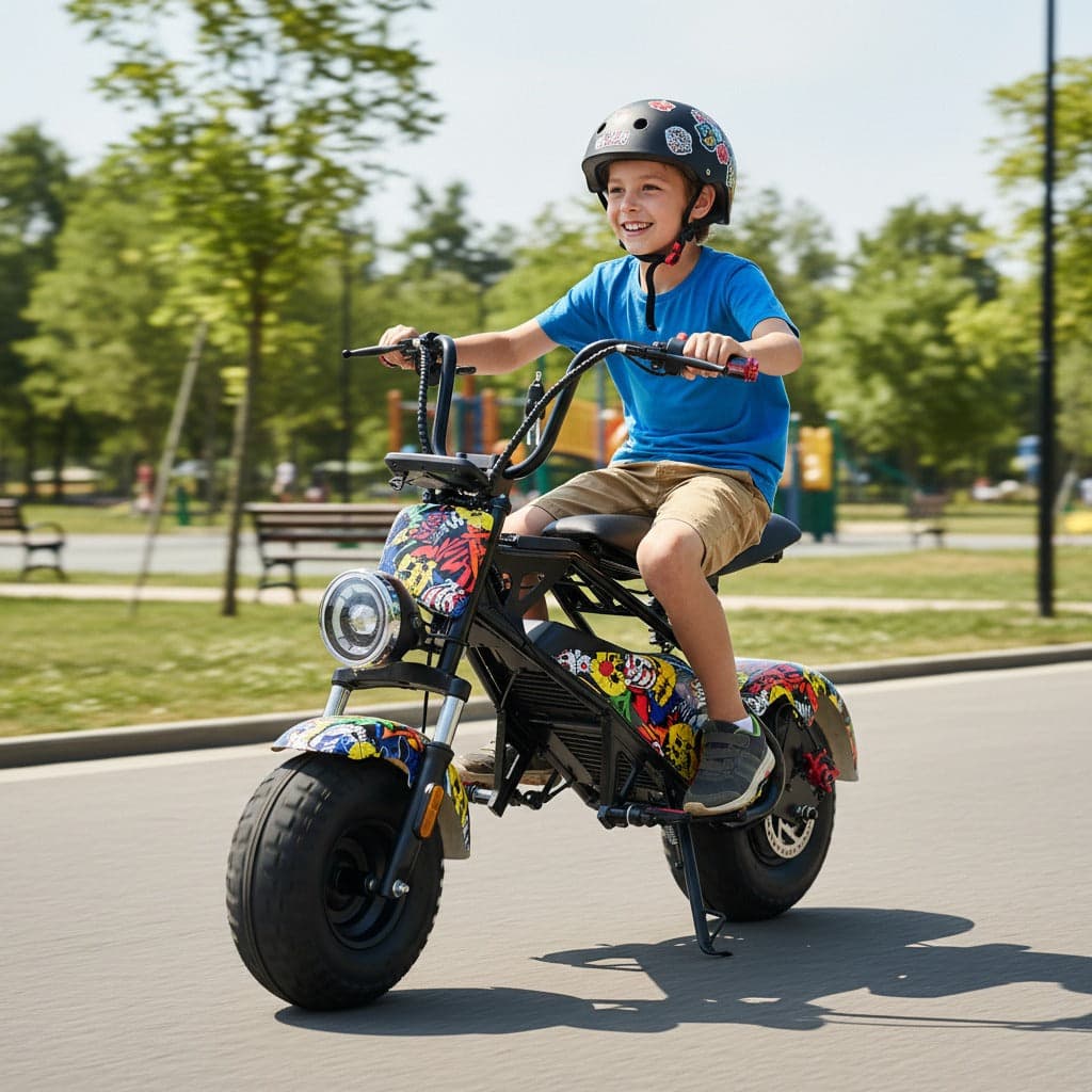 Electric Smart Harley off Road Mini Electric Scooter 48 V with fat tire