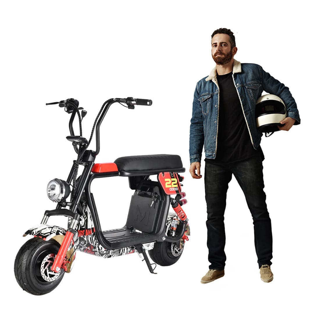 Fat Tire Harley Electro 48 v electric scooter