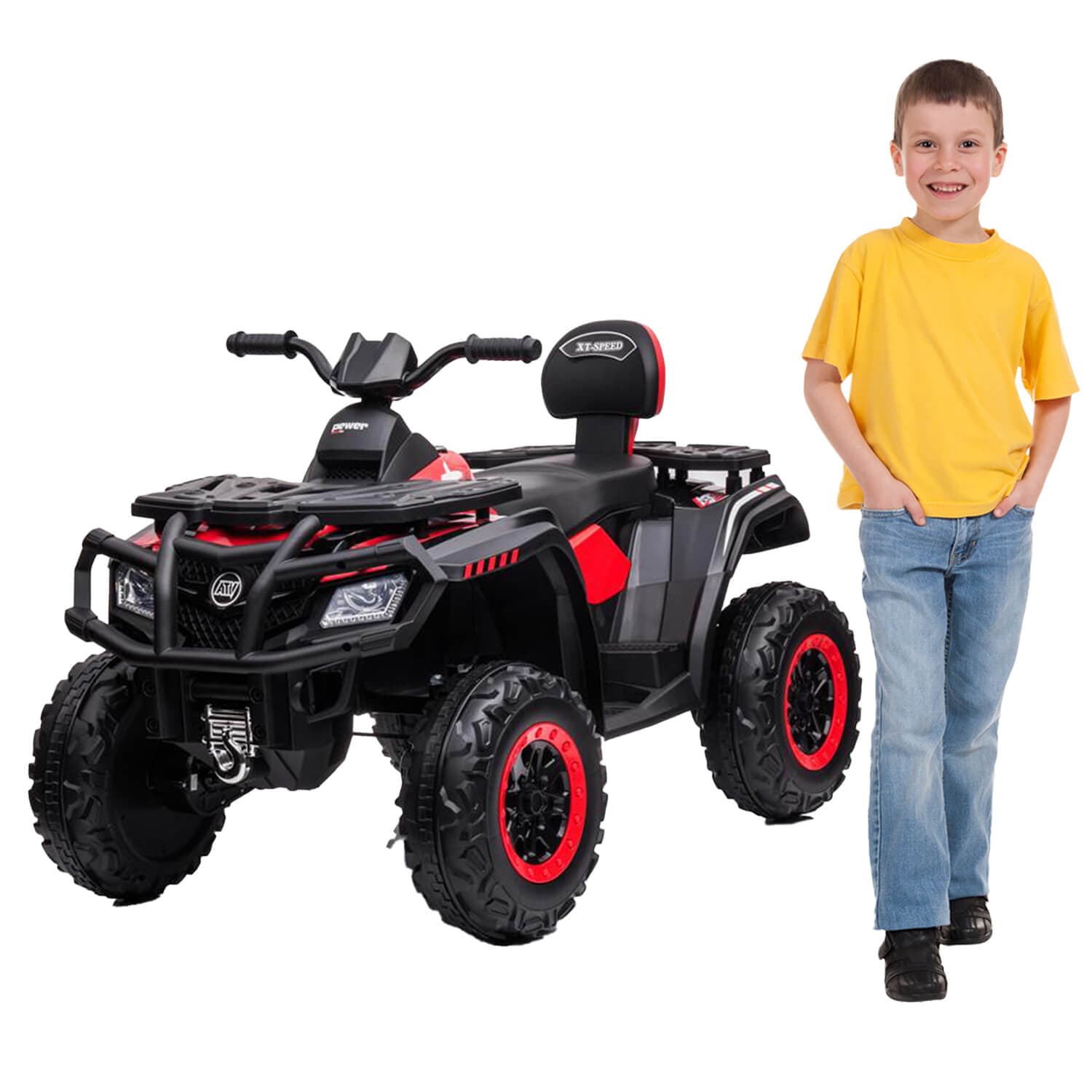 ATV Quad Kids Electric Rideon Outlander Battery Powered 12v
