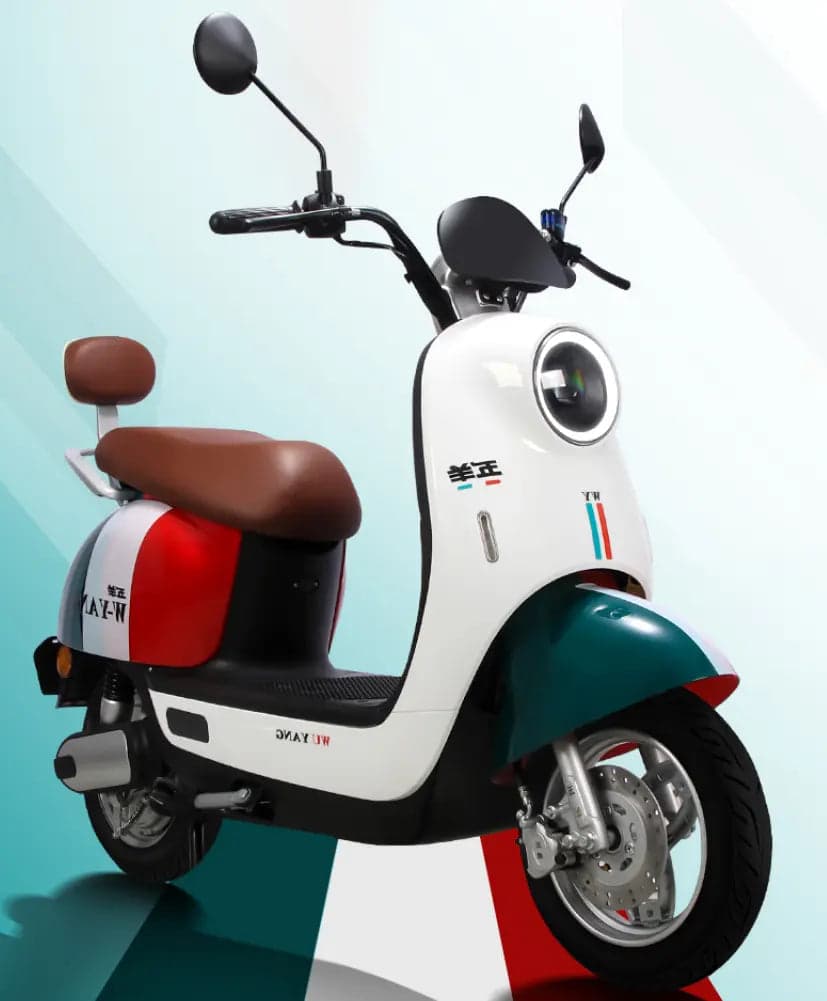 Velocity Electric Motorcycle Scooter 48v Moped for adults
