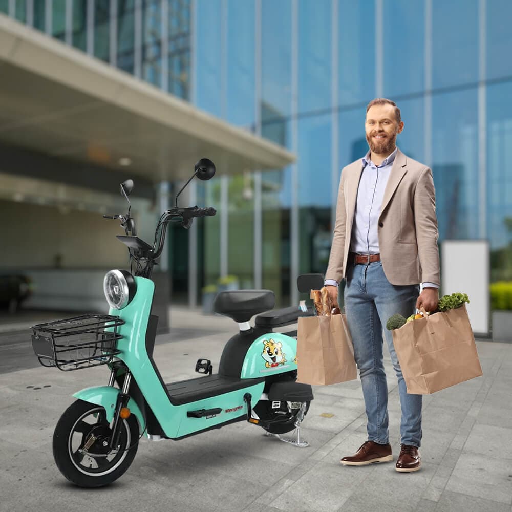 Spark Electric Pedal Scooter 48V with Led screen
