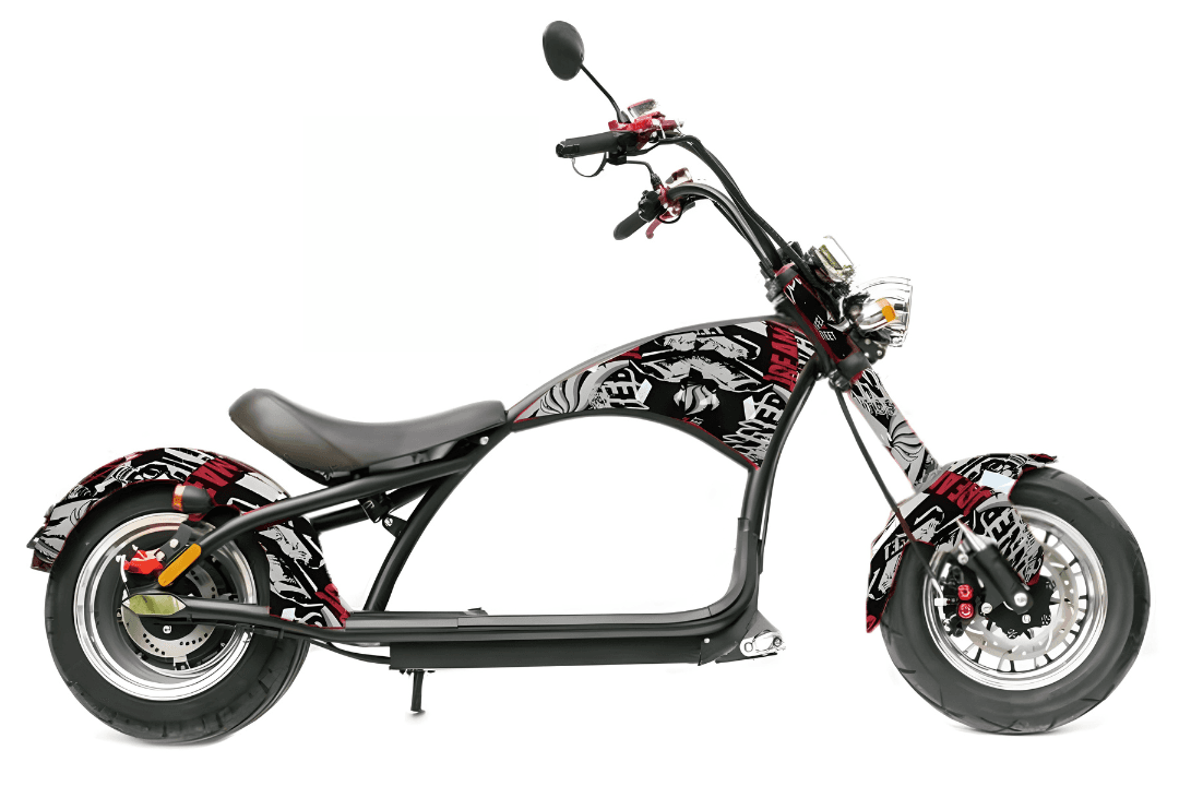 Coco City Chopper Electric Scooter 60 V 3000 Watts for Better Mobility