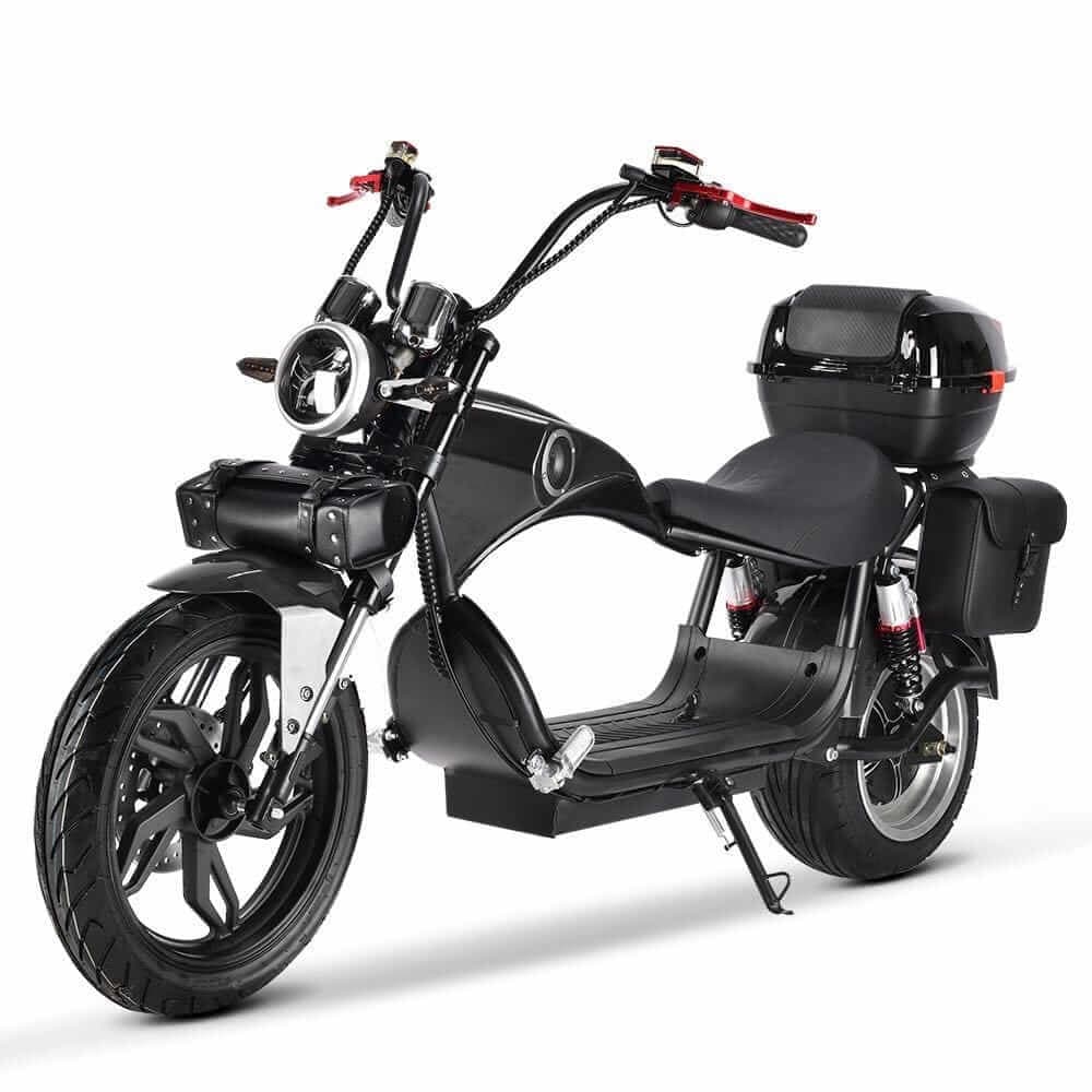 Turbo City Chopper Electric Harley 4000 Watt Motor 60 Battery