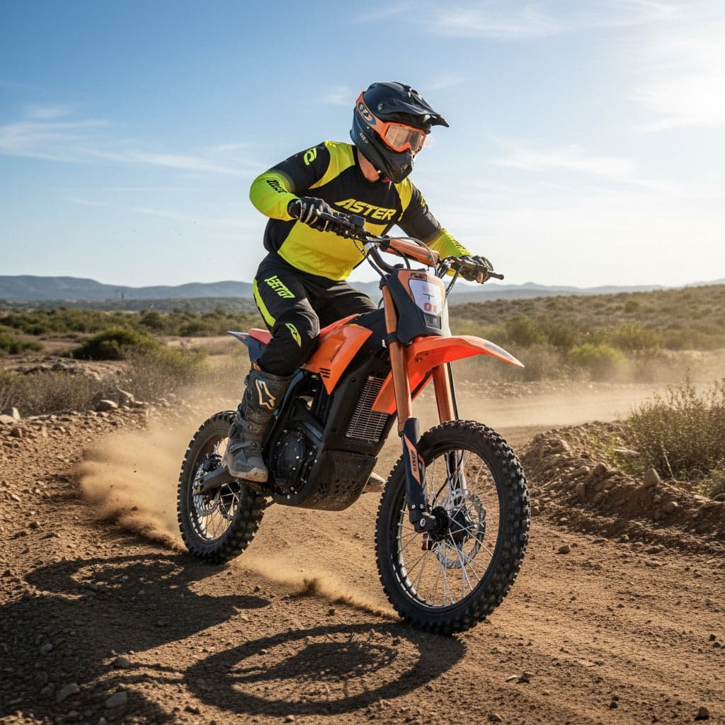 Vibe 48V Electric Off Road Dirt Bike 48 V Battery 2000 Watt Speed 75 kmph